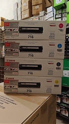 Картридж 716Bk 716C 716M 716Y для Canon LBP5050 КОМПЛЕКТ