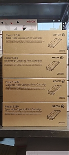 Картридж 106R01400 106R01401 106R01402 106R01403 Xerox Phaser 6280 КОМПЛЕКТ 