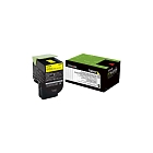 Картридж 70C8HYE 708HY для Lexmark  Corporate Cartridge для CS310/410/510/517 yellow оригинал ресурс